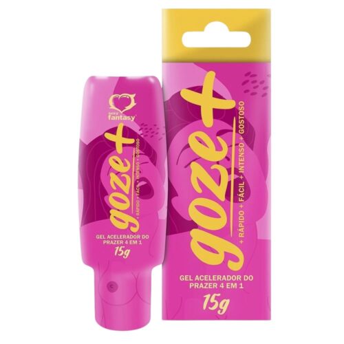 Gel Excitante Feminino 4 em 1 Goze + Acelerador do Prazer - 15g