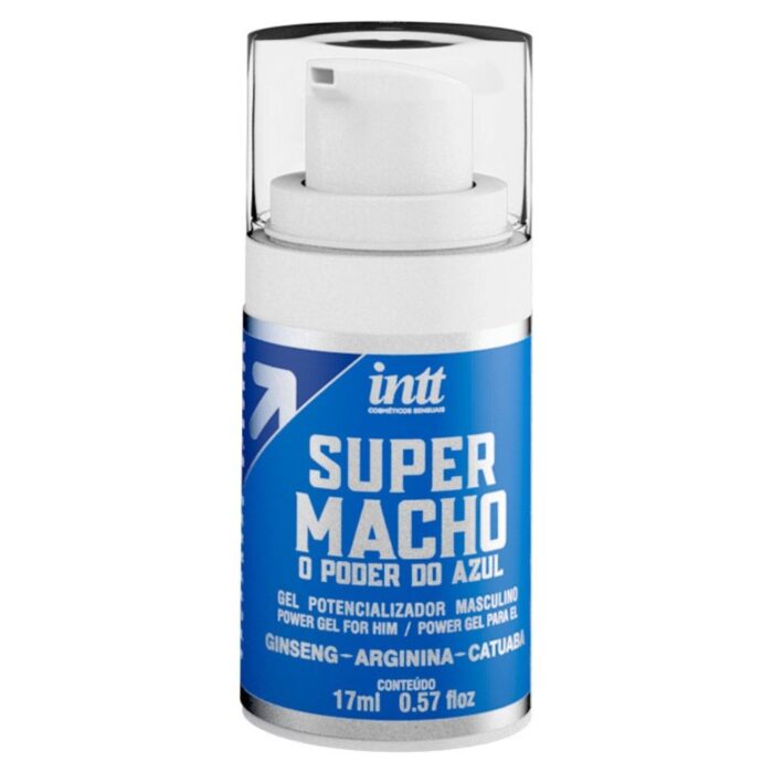 Gel Potencializador Masculino Super Macho 17g Intt - Imagem 2