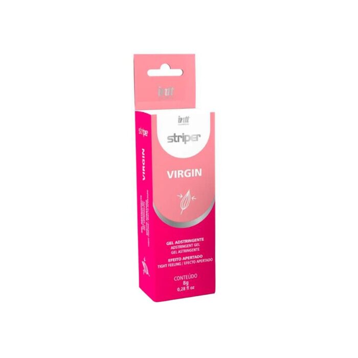 Gel adstringente vaginal feminino - intt striper virgin | 8 g - Imagem 3