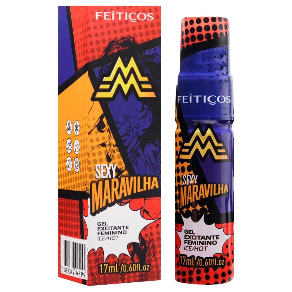 Gel com Efeito Esquenta e Esfria Sexy Maravilha - 17ml Feitiços