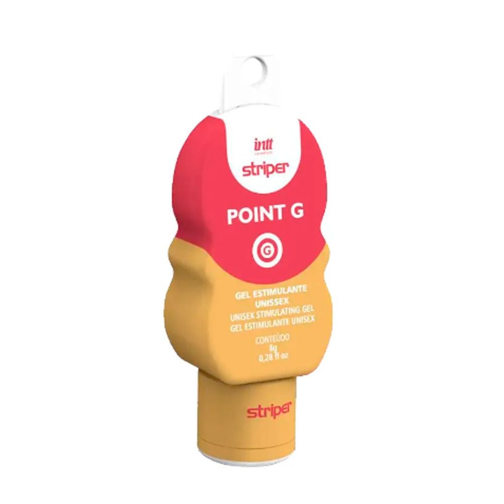 Gel excitante unissex com efeito de vibração e aquecimento - intt cosméticos striper point G | 8g - Imagem 3