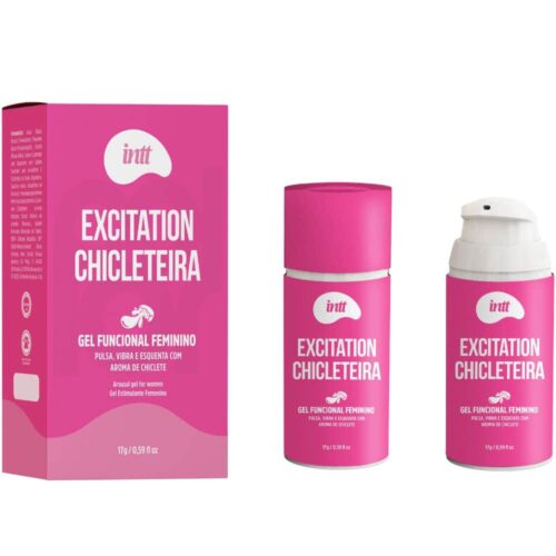 Alternative view of Excitation Chicleteira Excitante Feminino 17ml Intt Linha Collors