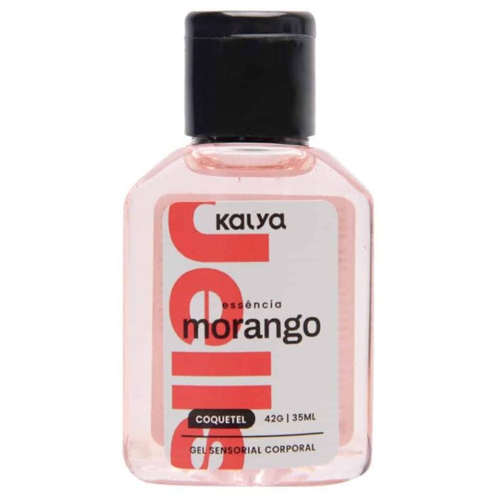 Jells Coquetel Gel Comestível Hot morango  30Ml Kalya - Imagem 2