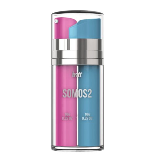 Alternative view of Kit Somos2 gel excitante feminino vibra pulsa e esquenta e gel prolongador masculino esfria - intt cosméticos