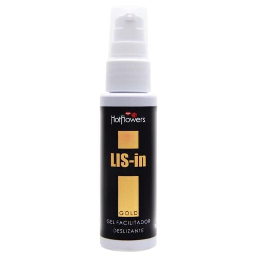 Alternative view of Lis-in hot gold Gel facilitador para sexo anal - Hot flowers 30g