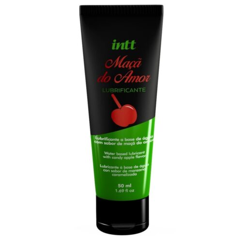 Lubrificante Íntimo Beijável Maçã do Amor 50ml Intt