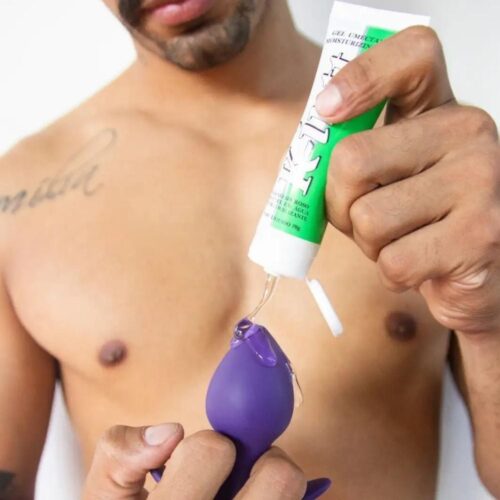 Alternative view of Lubrificante Íntimo à base de água sem cheiro e sabor K-Intt 50g