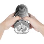 Masturbador Lanterna recarregável em Formado de Bunda 7 modos de Rotações com ventosa - Dibe - Imagem 5