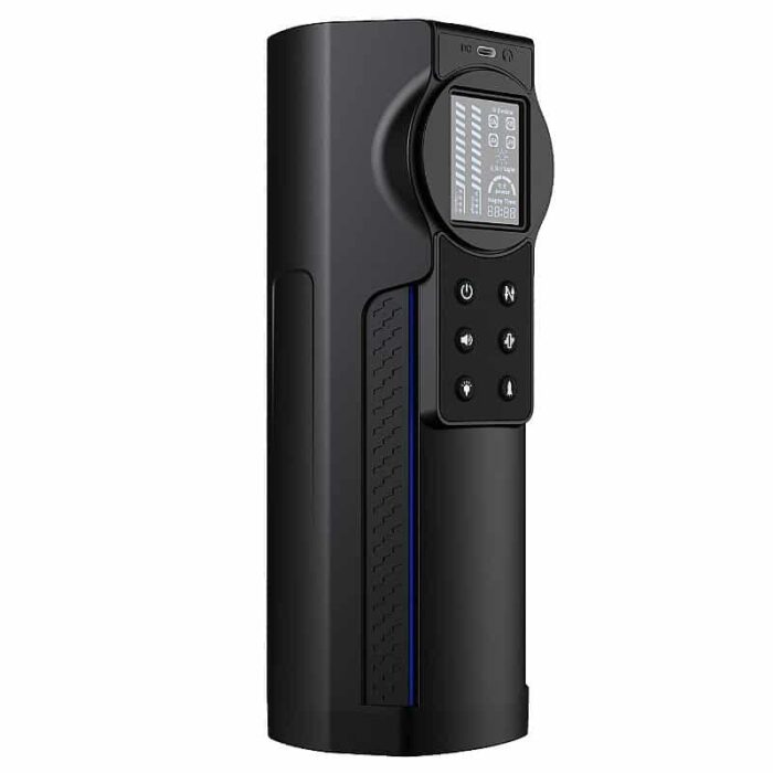 Meishang Masturbador Lanterna com Vai e Vem e Voz com Led 10 Modos de Vibração - Imagem 3