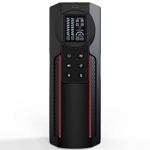 Alternative view of Meishang Masturbador Lanterna com Vai e Vem e Voz com Led 10 Modos de Vibração