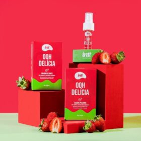 Ooh delicia calda picante com aroma de Morango - Intt