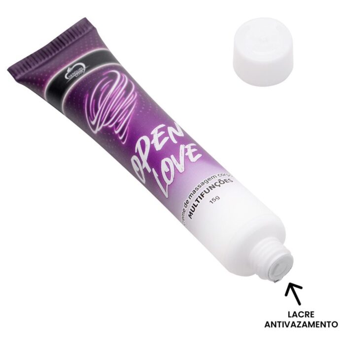 Open Love Gel Excitante Multifunções 15G Sensual Love - Imagem 2