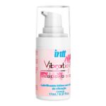 Vibrador Líquido Beijável Vibration Power Algodão Doce 17ml Intt - Imagem 2
