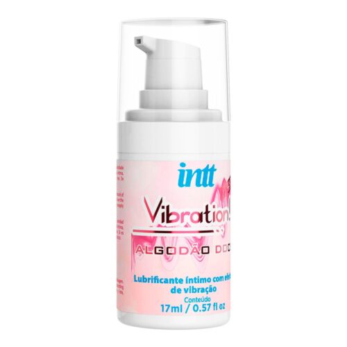 Alternative view of Vibrador Líquido Beijável Vibration Power Algodão Doce 17ml Intt