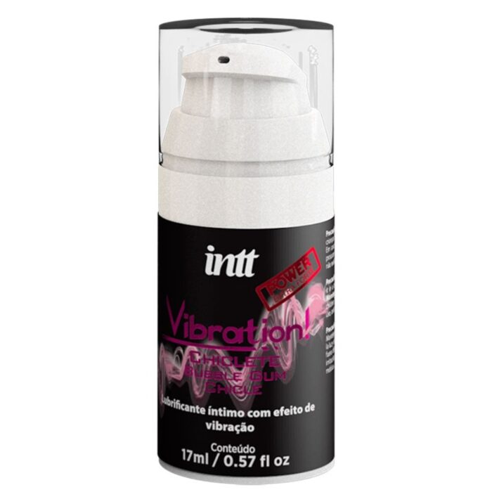 Vibrador Líquido Beijável Vibration Power Chiclete 17ml Intt - Imagem 2