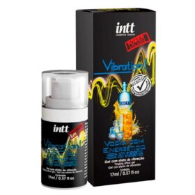 Vibrador Líquido Beijável Vibration Power Vodka com Energético 17ml Intt