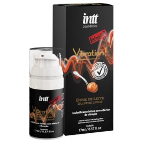 Vibrador Líquido Vibration Power Beijável Doce de Leite 17ml Intt