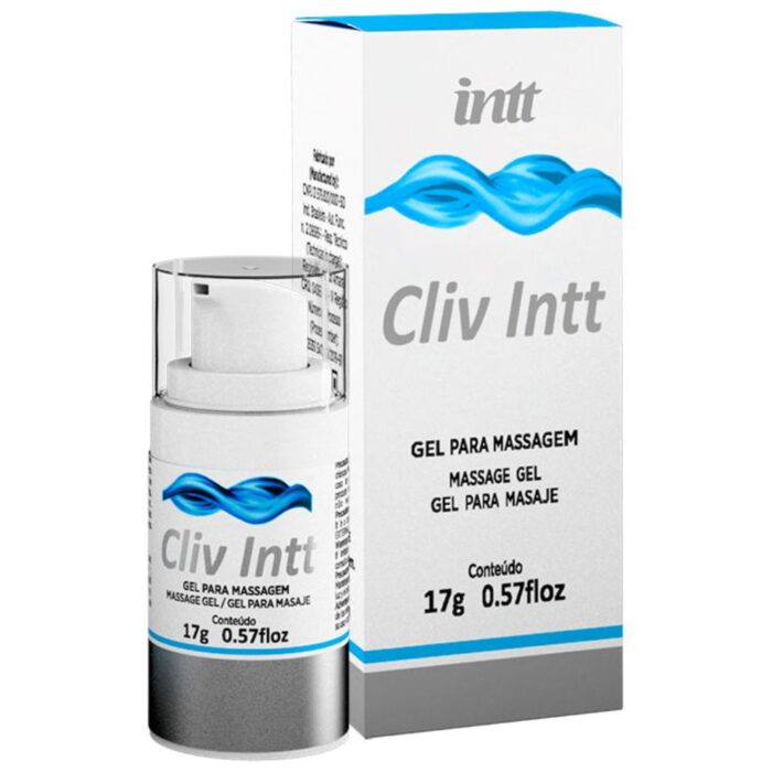 dessensibilizante anal Cliv Intt 17g bisnaga sobre fundo escuro com iluminação suave