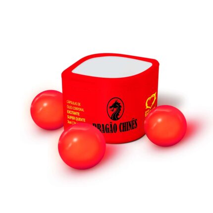 Dragão chinês bolinha excitante super quente 3 unidades