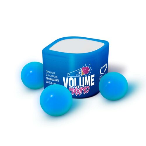 Volume máximo cápsulas bolinha sensibilizante 3 unidades