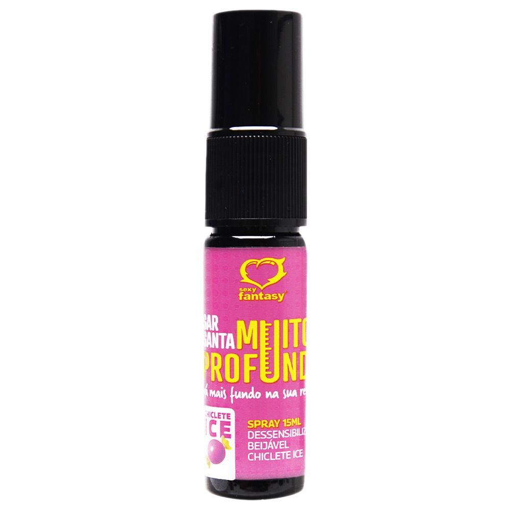 Garganta Muito + Profunda Dessensibilizante em Spray Beijável Menta 15ml - Sexy Fantasy - Imagem 6
