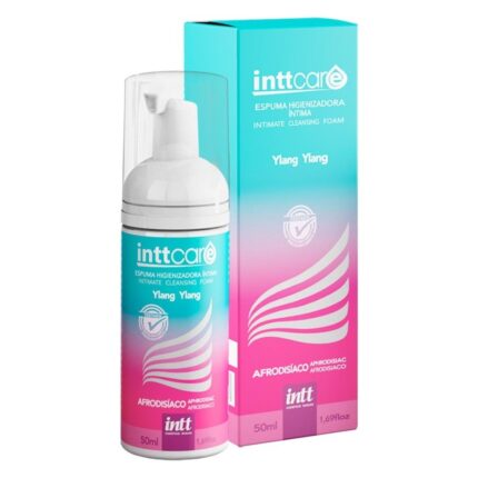 Espuma de Limpeza Íntima e Corporal Unissex Intt Care Ylang Ylang 50ml Intt