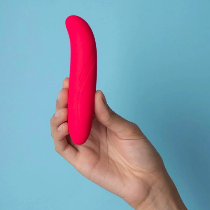 Vibrador golfinho Recarregável Go Vibe Gê cor Rosa - 11,5cm x 3cm - Imagem 4