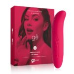 Vibrador golfinho Recarregável Go Vibe Gê cor Rosa - 11,5cm x 3cm