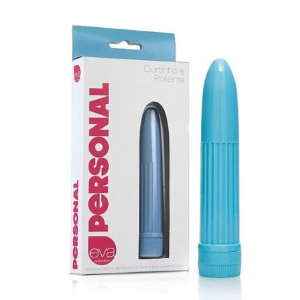Vibrador Personal Eva com vibro multivelocidade azul