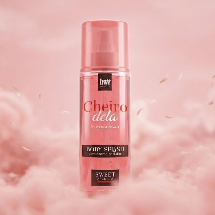 Body Splash Cheiro Dela com Aroma Sedutor Linha Sweet Secrets By Carla Geane 230ml Intt - Imagem 2