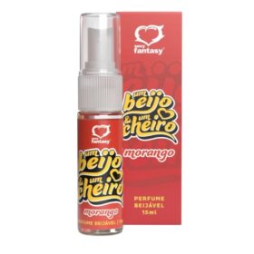 Perfume Beijável Um Beijo e Um Cheiro Morango 15ml