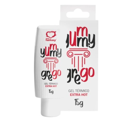 Gel Térmico Beijável Extra Hot - Sexy Fantasy Yummy Grego | 15g