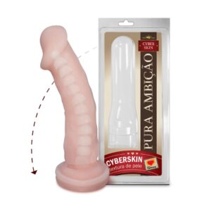 Pênis Realístico Em CyberSkin Com Vértebra 17cm - Sexy Fantasy