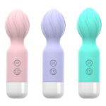 Mini Vibrador Varinha Mágica Recarregável com 18 modos de vibração