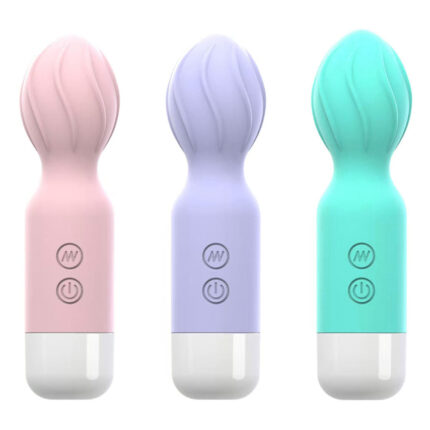Mini Vibrador Varinha Mágica Recarregável com 18 modos de vibração