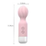 Mini Vibrador Varinha Mágica Recarregável com 18 modos de vibração - Imagem 7