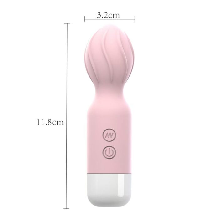 Mini Vibrador Varinha Mágica Recarregável com 18 modos de vibração - Imagem 7
