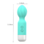 Mini Vibrador Varinha Mágica Recarregável com 18 modos de vibração - Imagem 6