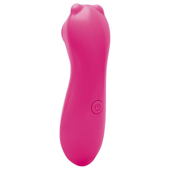 Estimulador de Clitóris Liso em Formato de Urso com 10 Modos de Pulsação na cor pink - Imagem 5