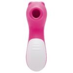 Estimulador de Clitóris Liso em Formato de Urso com 10 Modos de Pulsação na cor pink - Imagem 3