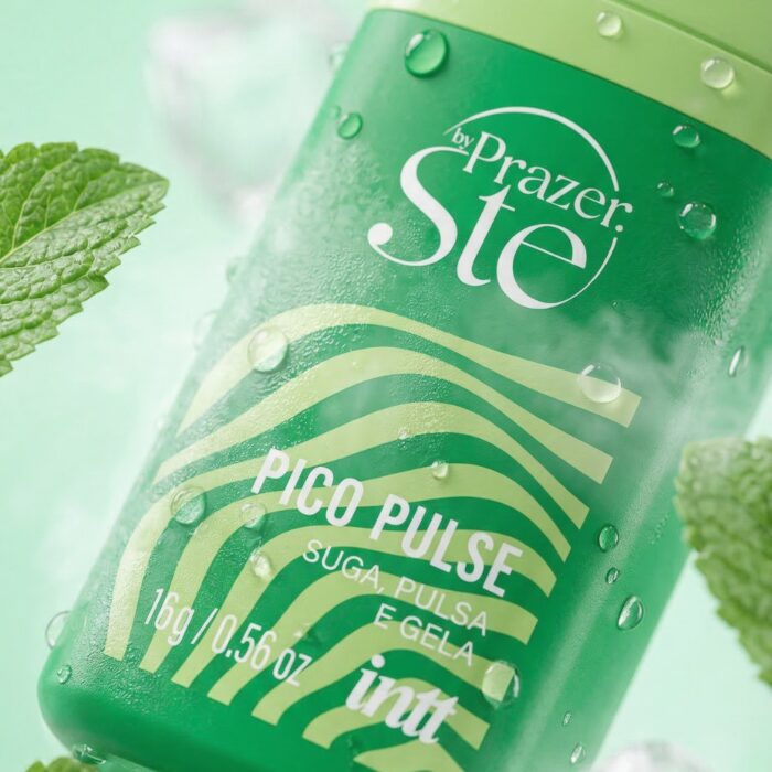 Intt Pico Pulse Gel com Aroma de Menta e Efeito de Sucção, Pulsação e Vibração 16g - Imagem 2