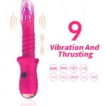 Vibrador Vai e Vem Recarregável com 10 Modos de Vibração - USK - Imagem 9