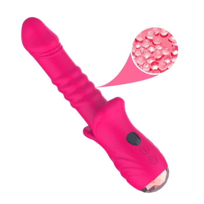 Vibrador Vai e Vem Recarregável com 10 Modos de Vibração - USK - Imagem 3