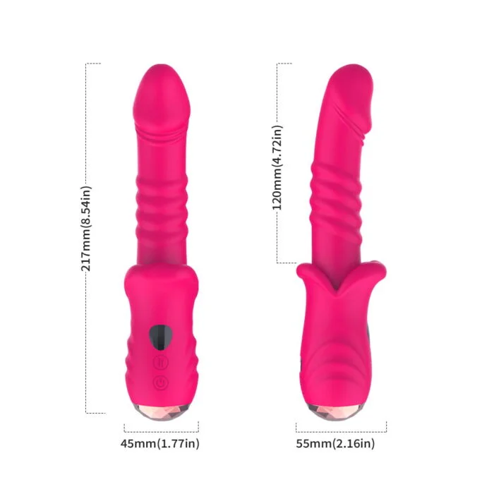 Vibrador Vai e Vem Recarregável com 10 Modos de Vibração - USK - Imagem 10